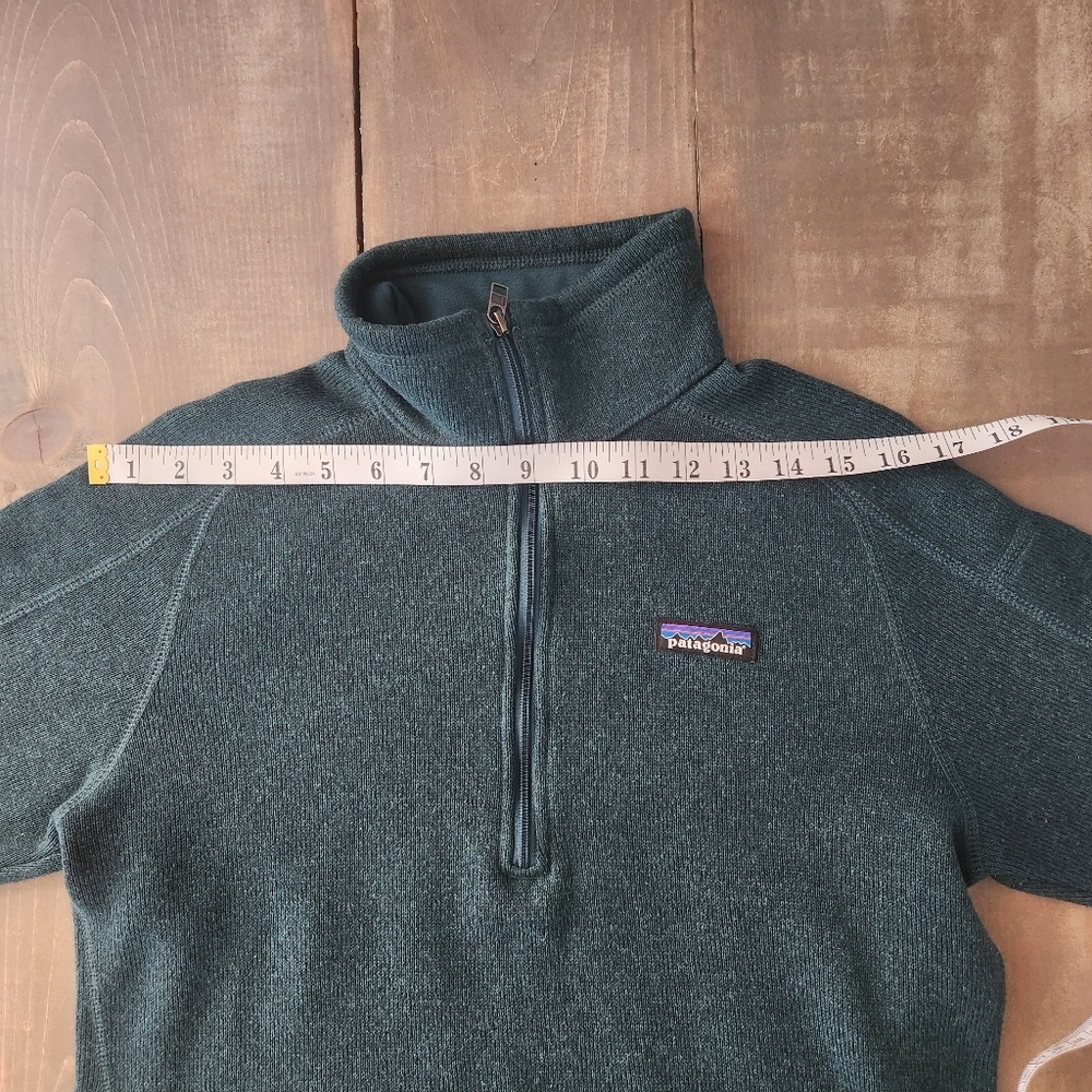 Patagonia Better Sweater 1/4 Zip Women's Fleece Sweater - Size Medium - Picture 11 of 15